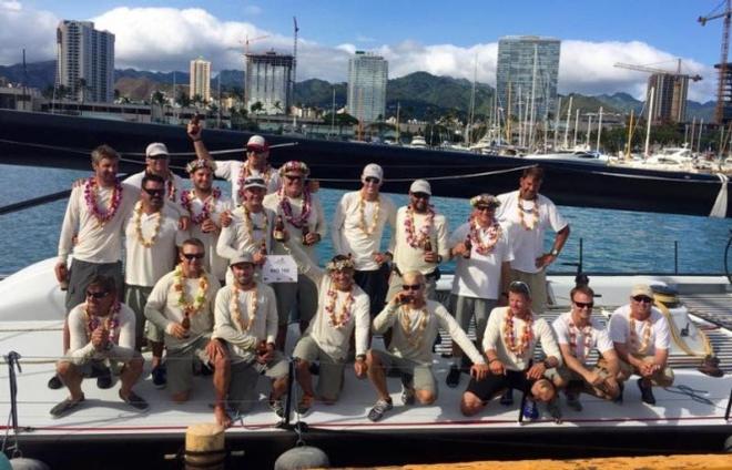 The Rio 100 team of 19 - 2015 Transpac © Todd Rasmussen